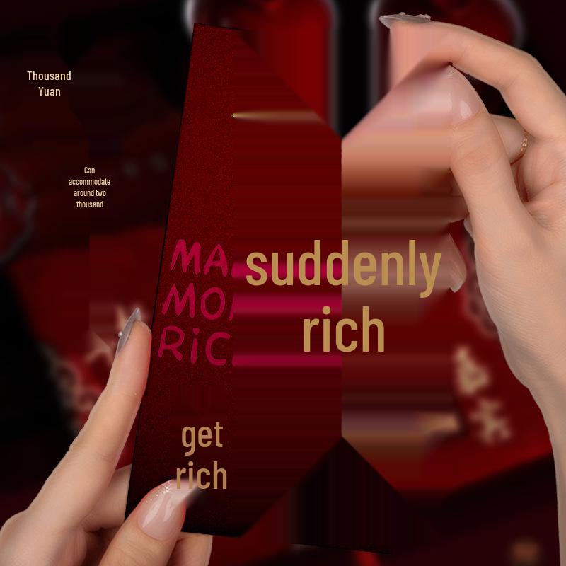 Large Festive Red Envelope: Auspicious New Year Money Gift for Prosperity and Luck