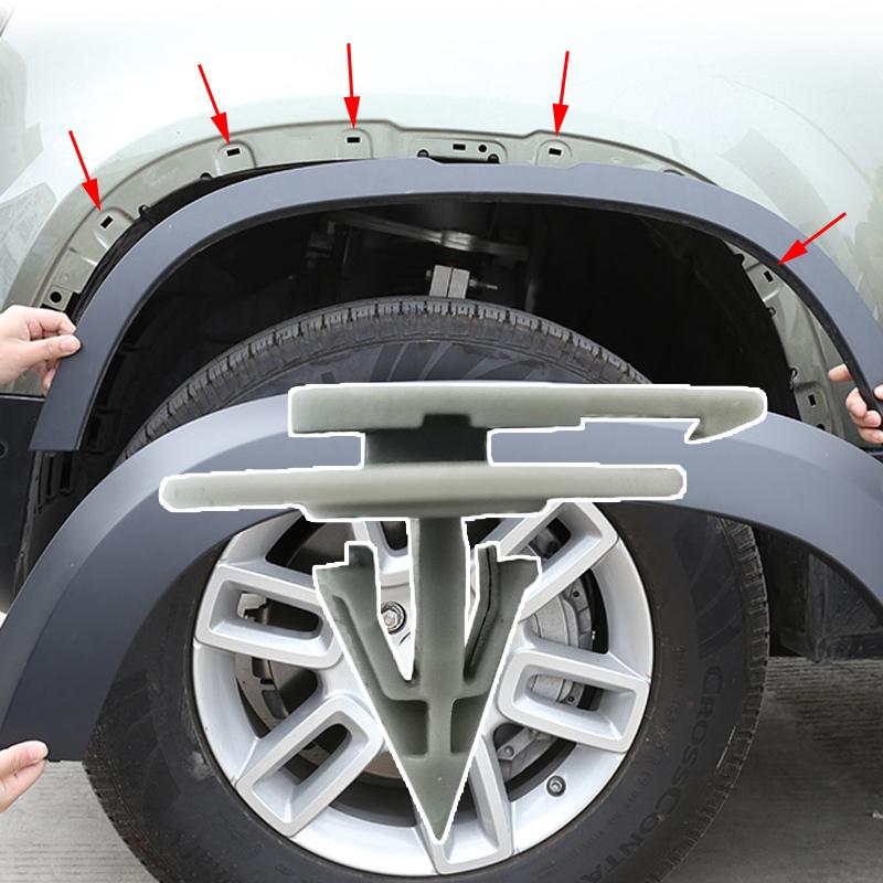 

Зажимы для накладки колесной арки для Bmw Mini R50 R53 R56 Lci Clubman R55 Lci Cabrio R57 Lci Coupe R58 Roadster R59