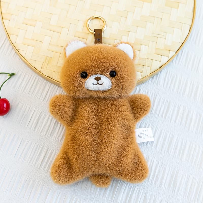 Cute Little Wolf Plush Pendant & Hand Warmer Toy