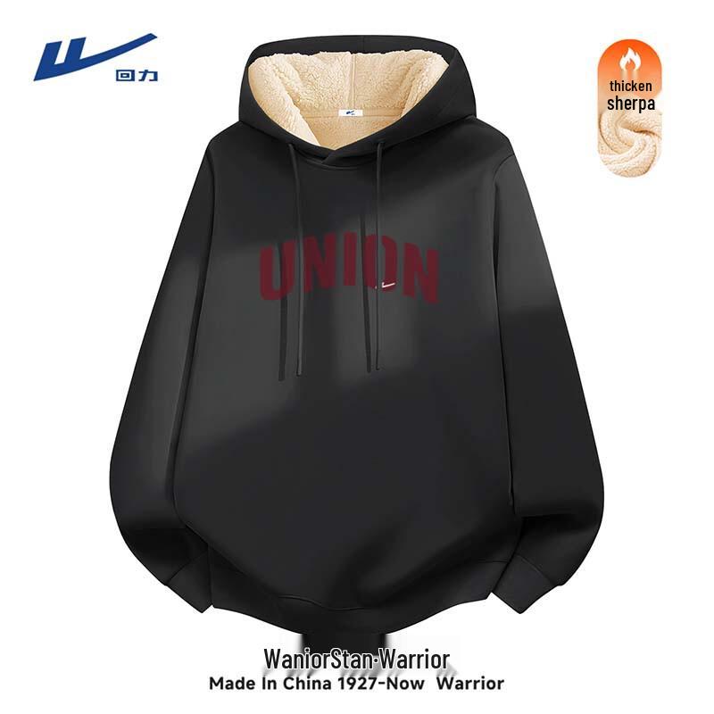 

Warrior Men s Fleece Lined Hooded Sweatshirt L