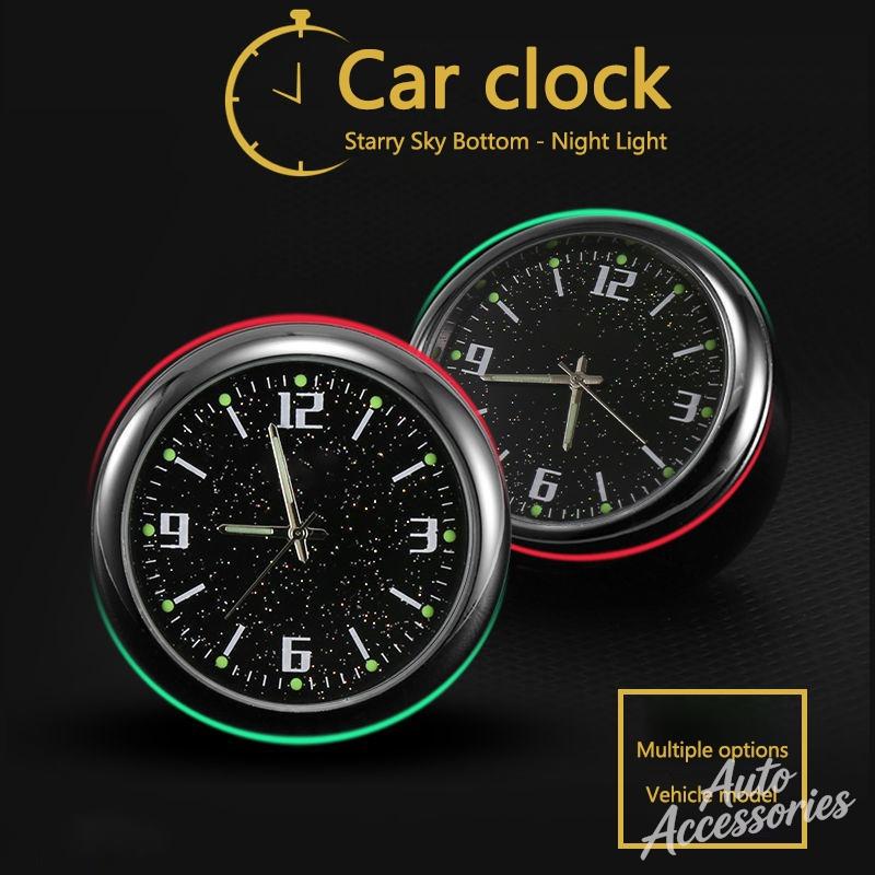 Car Starry Dial Night-light Clock Watch Luminous Dashboard Clock For BMW 1 3 5 7 Series X1 X2 X3 X4 X5 X6 X7 Accessories Sticker yshk28