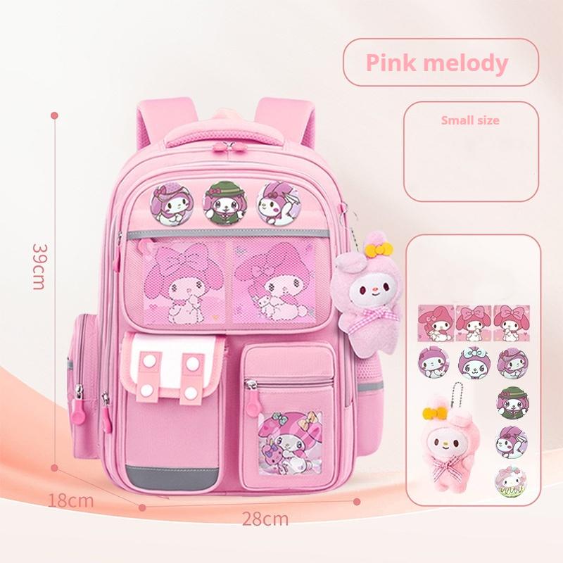 Cute Cartoon Kids Large Capacity Backpack Set Kawaii Anime School Bag For Children