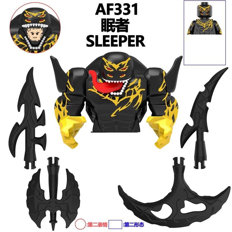 Disney Building Blocks Mini Model Characters Marvel Venom Assembled Mobile Doll Carnage Symbiotic Action Doll Birthday Gift