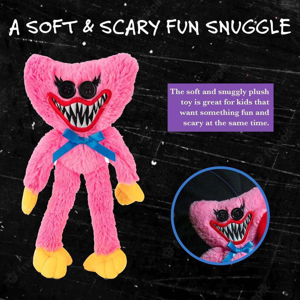 UCC Distribution Poppy Playtime Kissy Missy and Scary Tooth 8-inch Plush Toy