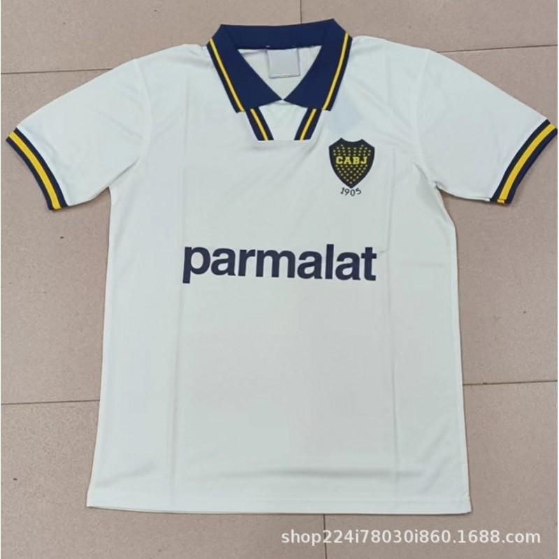 Boca Juniors Retro Fußball Trainings Trikots Heim Auswärts Vintage Fußball Trikots Herren Damen