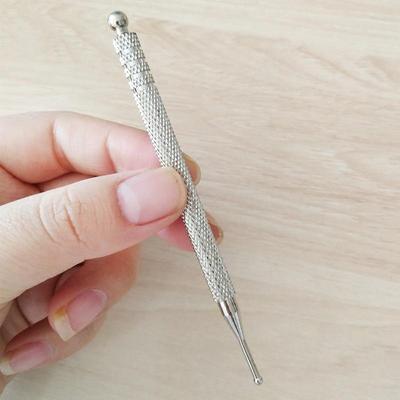 Stainless Steel Ear Acupoint Detection Pen with Ear Stickers and Probe