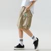 Anta Pure Color Casual Loose Five-Point Shorts Men Bottoms Khaki 172228502-1