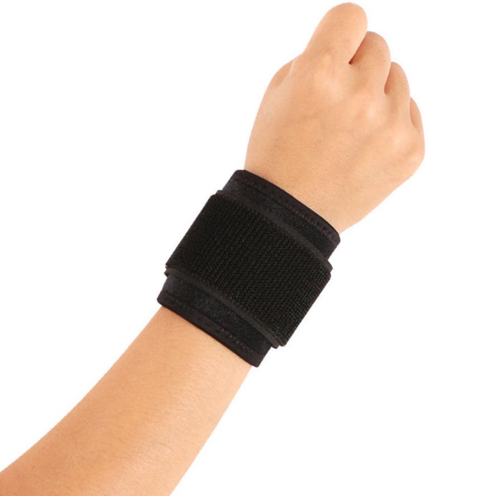 2Pcs Wrist Brace Adjustable Compression Wrist Supports Wrist Strap for Fitness Sports Protecting