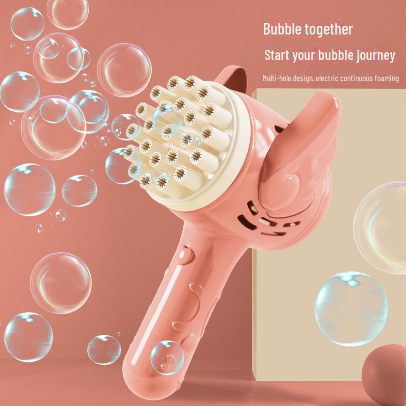 

Пистолет-пузырь «Динозавр» на 40 отверстий: Милая форма, долговечные электрические игрушки-пузыри