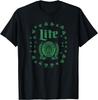 Lite Pilsner Beer Shamrock T-shirt