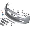 Front Bumper Tow Hook Cover for BMW 6 Series F12/F13/F06 (51117282909)