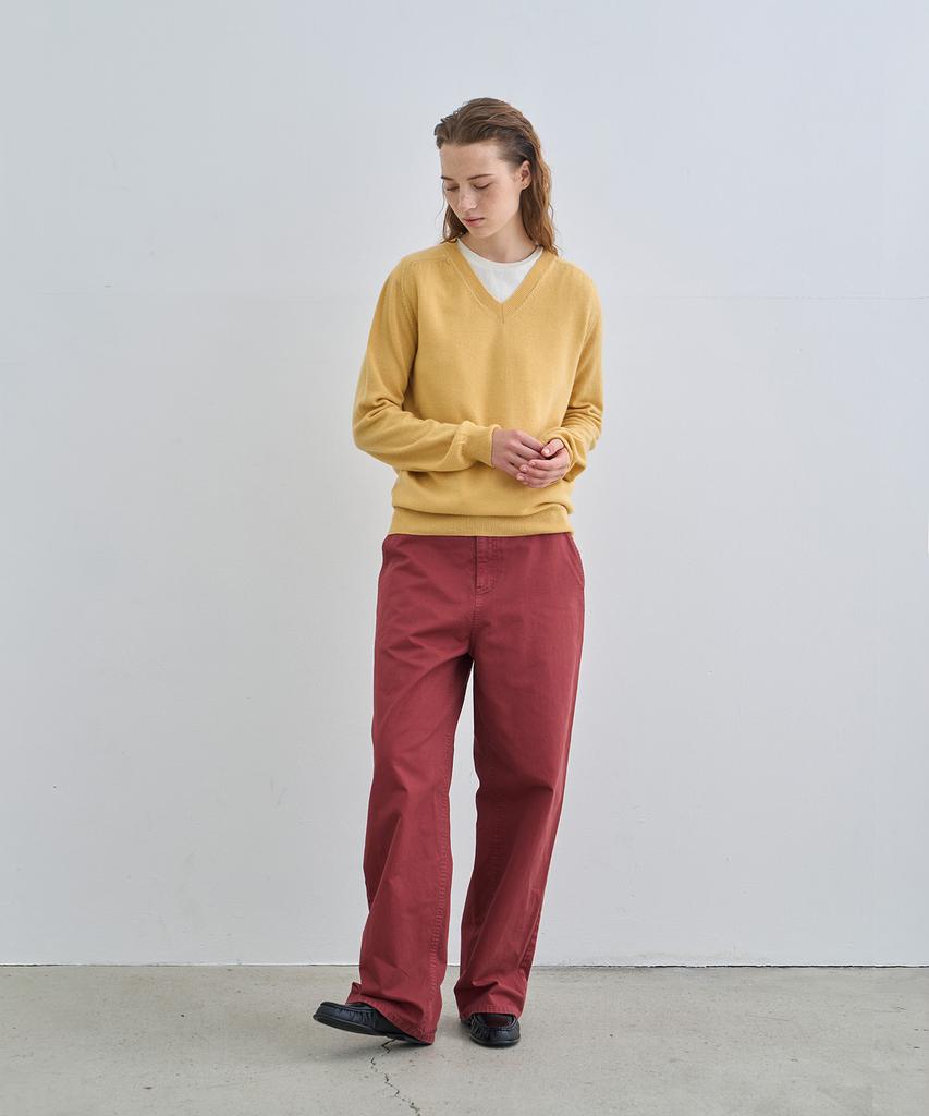 JEONGGAM STUDIOS Soft V-Neck Knit_2 Color