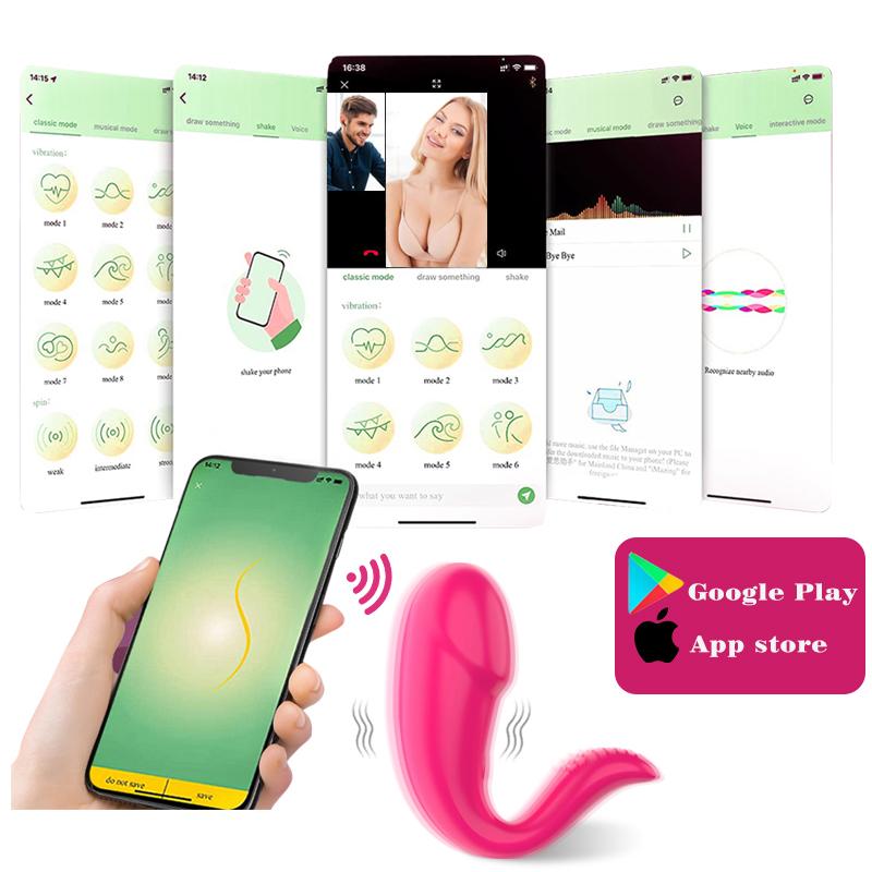 9 Speed App Controlled Vaginal Vibrators Wireless Bluetooth Dildo Vibrator Wear Vibrating Egg  Sex Toys For Adults