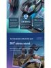 Stereo Wireless Sports Bluetooth Headset with LED Lights and Card Slot