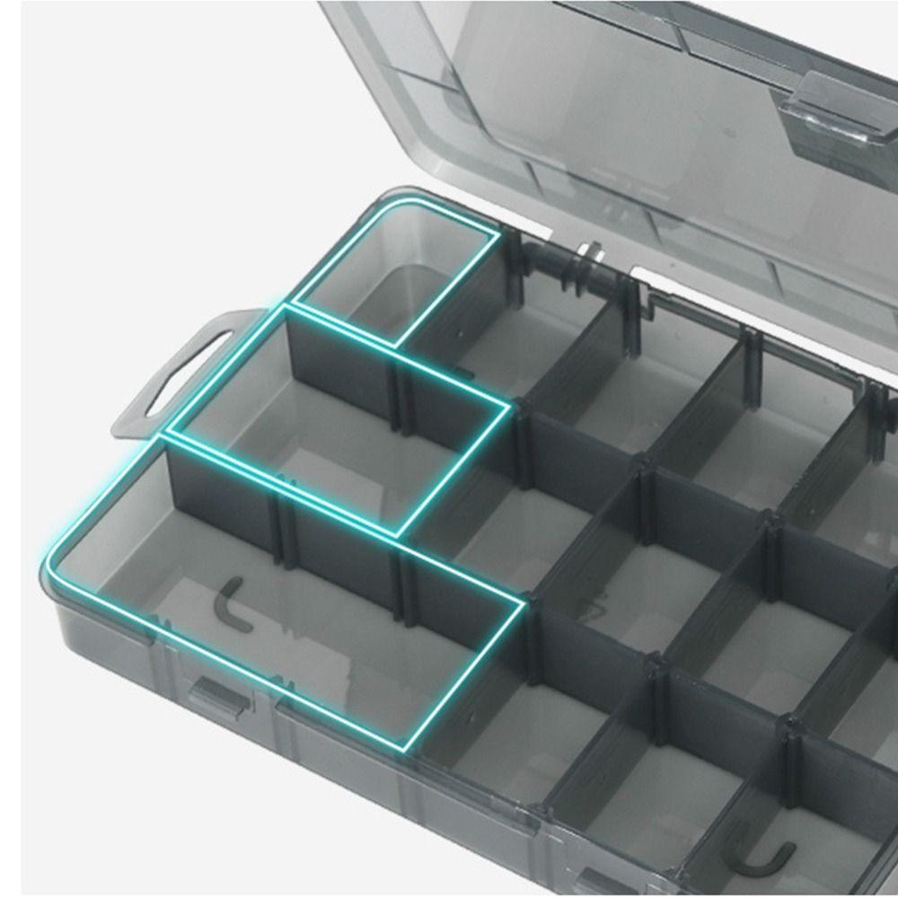 Screw Packaging Suitcase Adjustable Component Case Tool Storage Box Parts Box Organizer Box