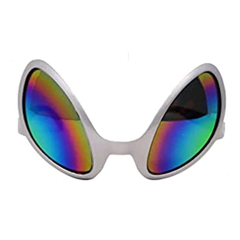 Space Theme Costume Alien Headband and Glasses Set Funny Alien Costume Accessories Martians Antenna Headband Bopper