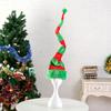 Christmas Hat Long Bendable Striped Felt Plush Santa Claus Cap Christmas 60cm