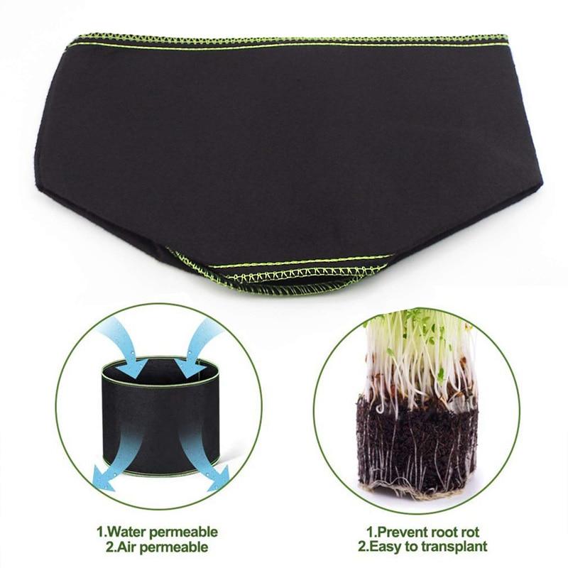 3 galonowe torby do uprawy roślin Doniczki na drzewa Doniczki Sadzenie tkanin Narzędzia ogrodowe Torba do uprawy Sadzarka do warzyw owocowych