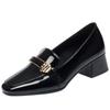Spring Autumn  Classic Pumps Shallow Shoes For Women Crystal High Heels With Heel Loafers Fashion Breathable Single Shoes