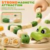 Rc Magnetic Snake Toy Remote Control Greedy Beans Chasing Snake Car Interactive Educational Toy Kids Birthday Christmas Present
