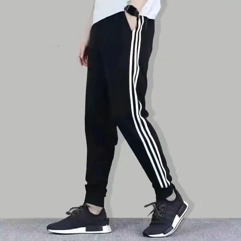 Men's Trendy Spring/Autumn Stand Collar Sweatshirt & Skinny Sweatpants Two-Piece Set
