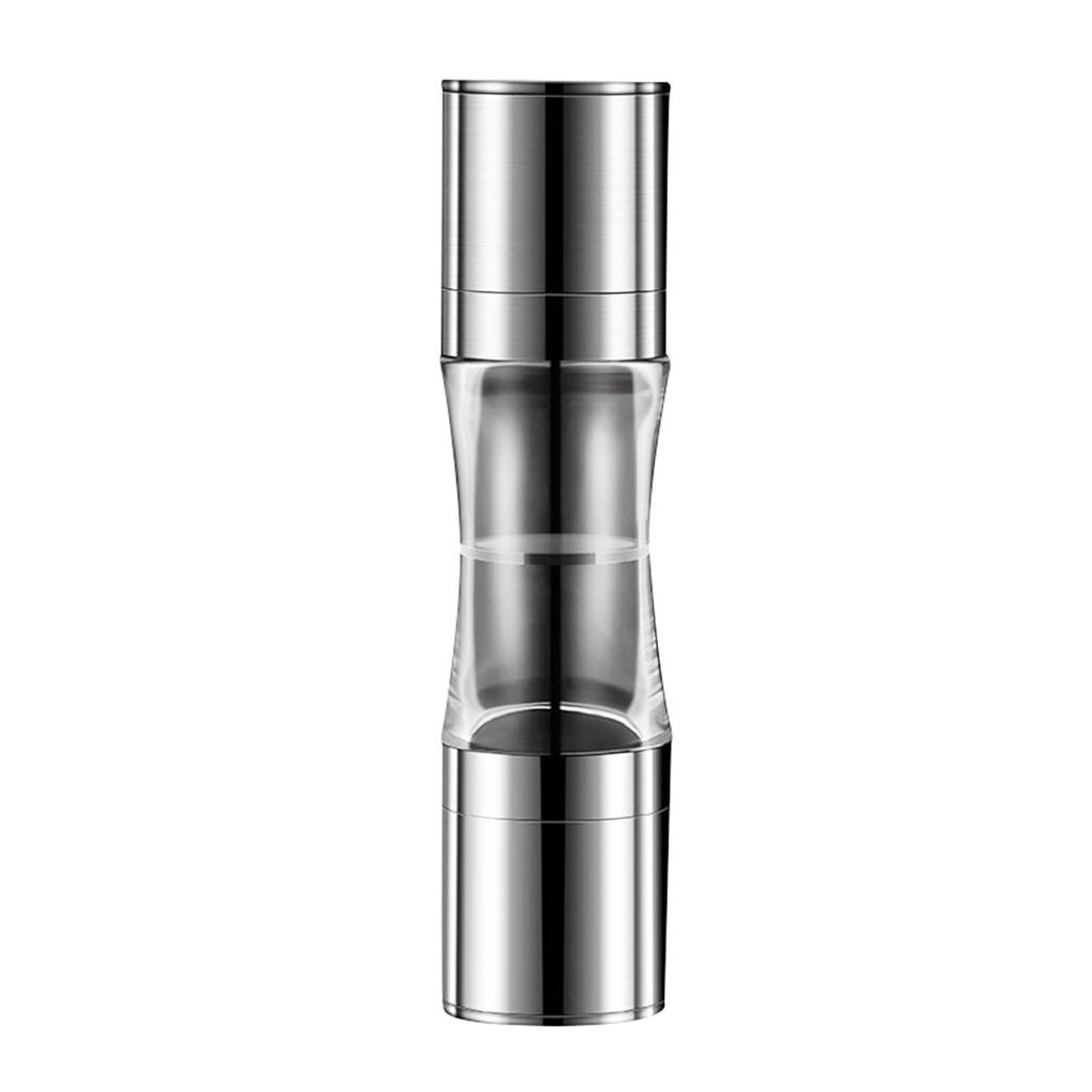 Fillable Double Head Pepper Grinder Long Lasting Freshs Keeping Spice Grinder Kitchen Accessories