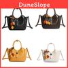 Fashion Leather Handbag With Chain Lock For Casual Daily Use