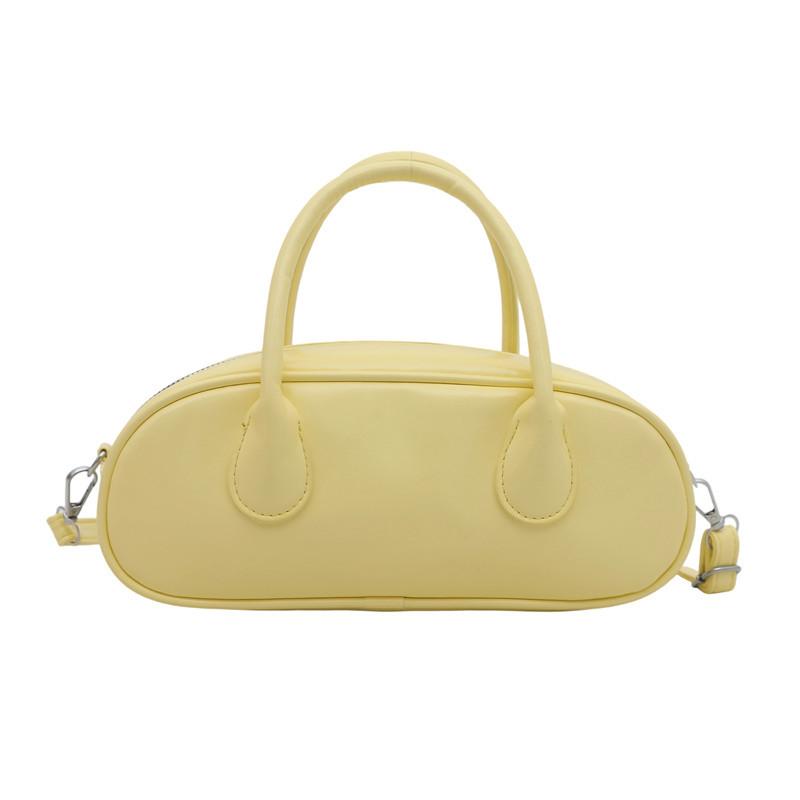 2025 Korean version of hand-carried baguette bag niche high-end PU small handbag trendy and versatile new model