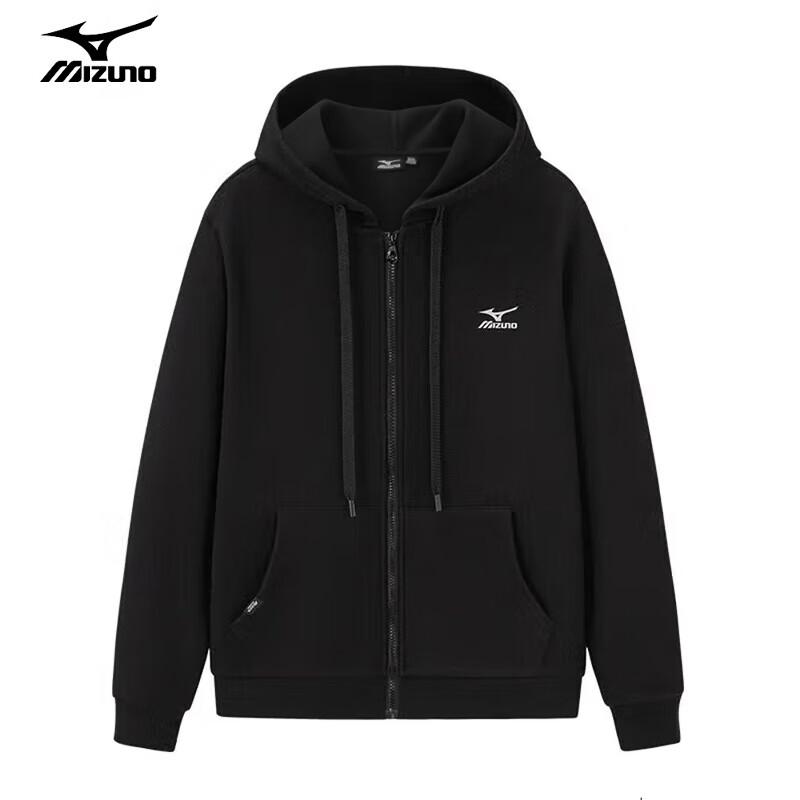 Mizuno Men's Outdoor Casual Hooded Zip-Up Sweatshirt