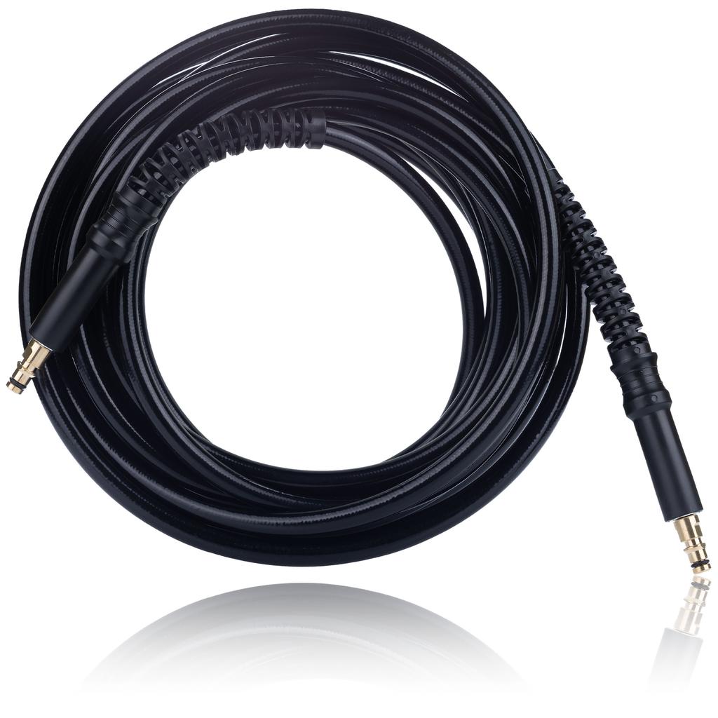 Rosfix Wąż Wysokociśnieniowy 10m Click-Click – Kompatybilny z Myjkami Kärcher K2–K7 | Max Ciśnienie 180 Bar | Oplot Nylonowy