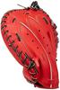 ZETT Pro Status Hard Baseball Deep Made in BPROCM520 Catcher's Mitt, Right-Handed Throw, Orange/Black (5819), Japan,