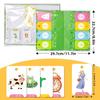 129 Educational Visual Word Flashcards for Early Learning and Parent-Child Interaction