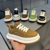 Herbst neue Plateauschuhe abriebfest Outdoor Freizeitsportschuhe Schüler Board Schuhe