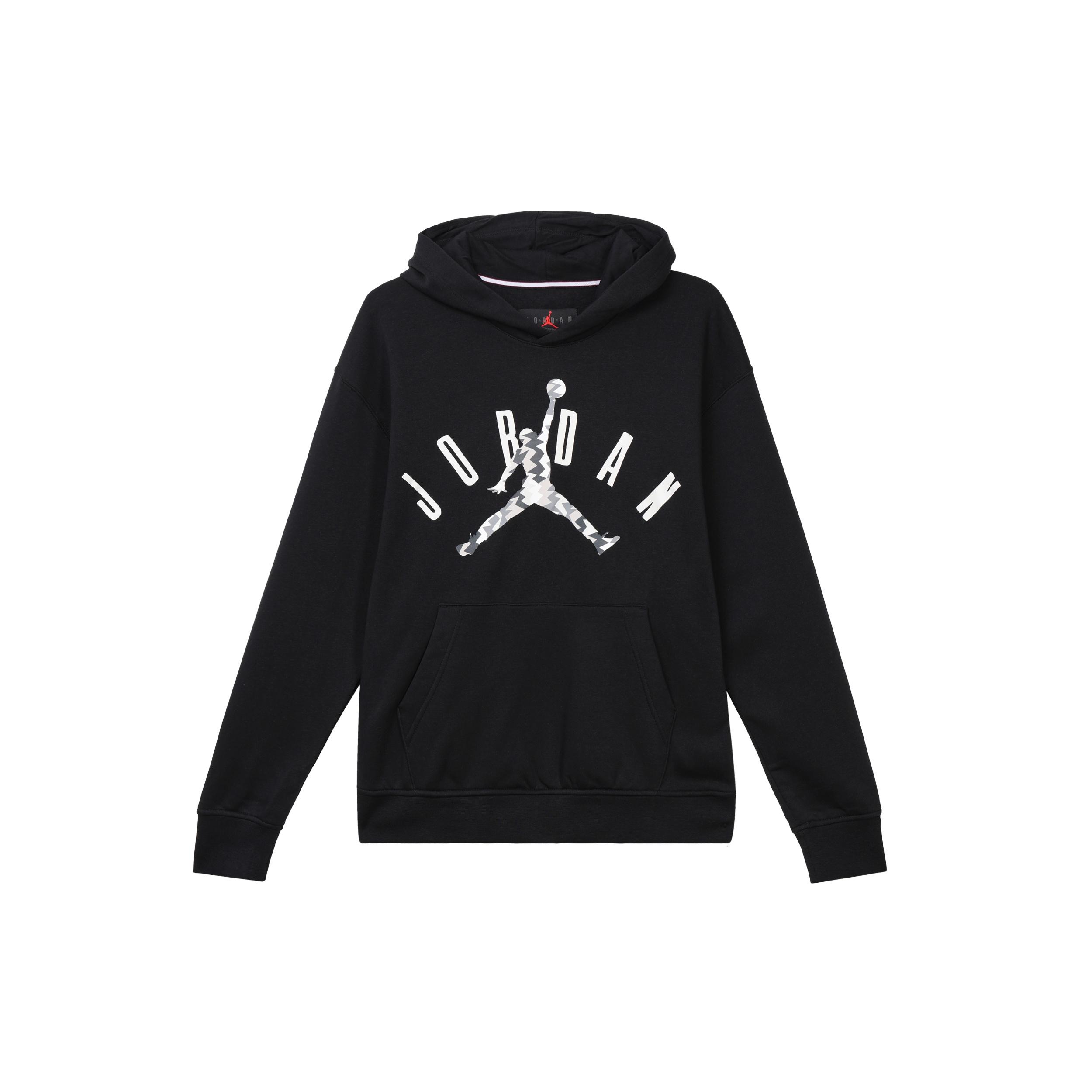 Air Jordan Flight MVP Hoodie Black White Men s FD7416-010 L