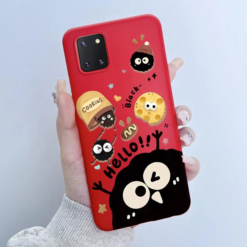 For Samsung Galaxy Note 10 Lite Case N770F Soft TPU Silicone Cover Cute Astronaut Panda Phone Case GalaxyNote 10Lite Coque Funda