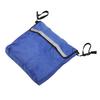 Wheelchair Bag Adjustable Shoulder Strap Waterproof Large Capacity Storage Wheelchair Carry Pack for Outdoor Blue