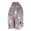 Women Fashion Cat Foil Printed Scarf Wrap Silk Shawl Travel Scarves