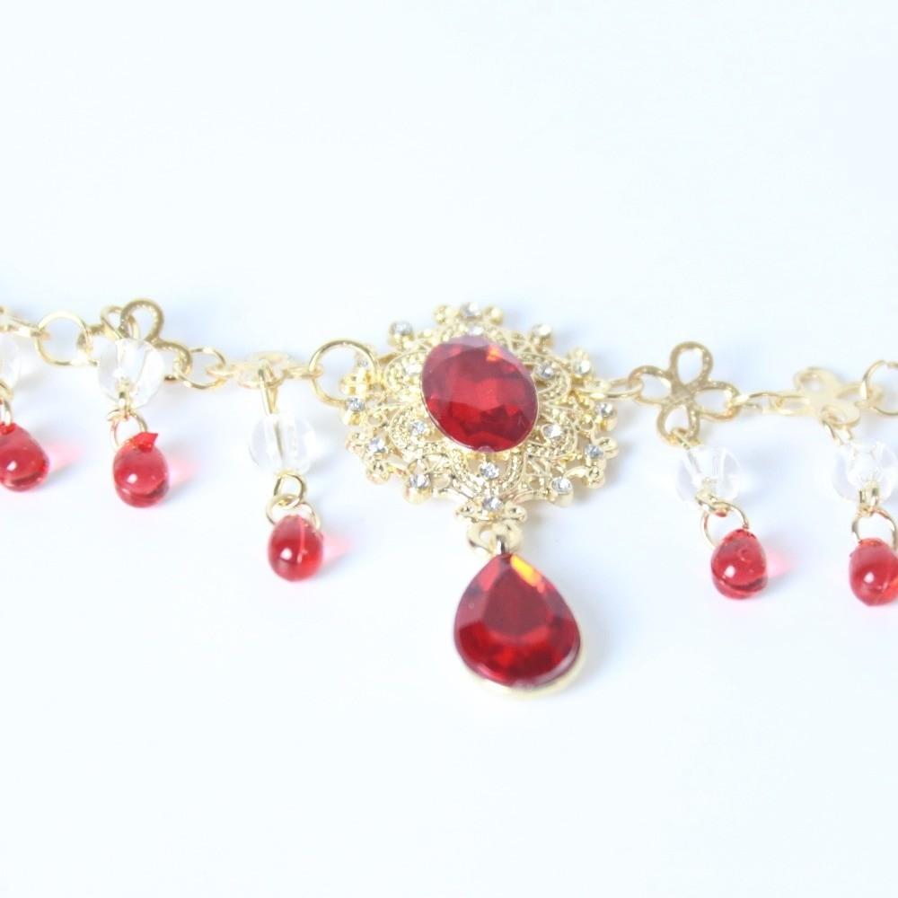 Water Droplet Clavicle Chain Tassel Chain Shiny Choker Luxury Rhinestone Necklace Bridal