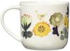 Yamaka Shoten MOOMIN (Moomin) [Herbarium] Mug, Moomin Pattern, Approx. 350ml, White, Moomin Merchandise, Nordic Style, Mother's Day Gift, Tableware,