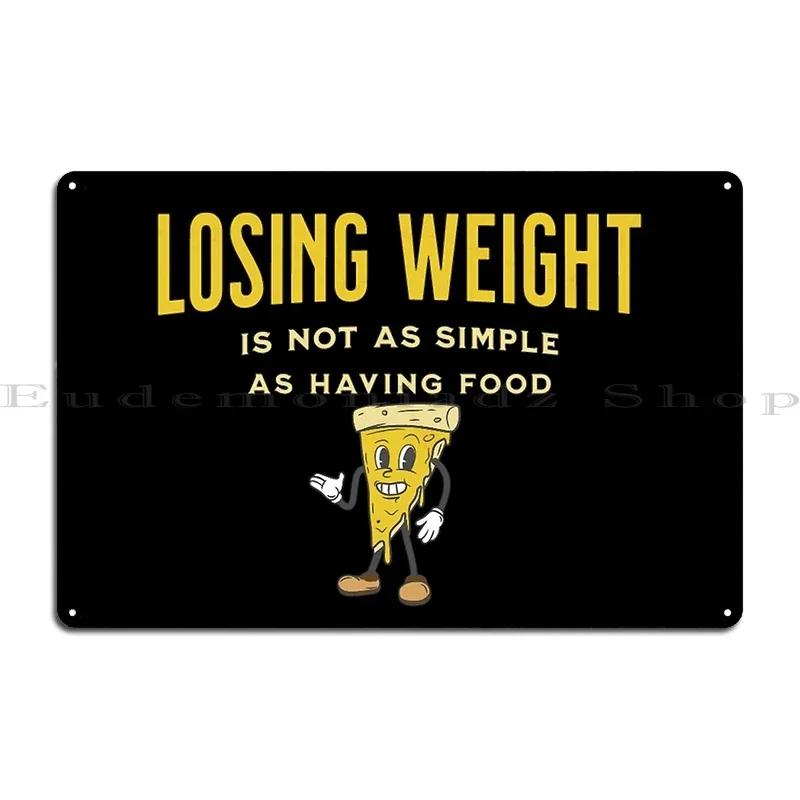 Having Food Metal Sign Wall Decor Mural Wall Mural Customize Wall Decor Tin Sign Poster 20x30cm(7.8x11.8inch)
