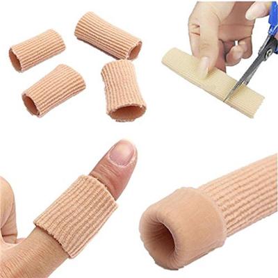 15cm Fabric Gel Tube Bandage Finger Toes Maintain Cushion Corns Blisters Calluse Pain Relief Pads