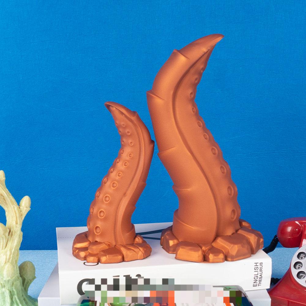YWZAO Anal Plug Tentacle Liquid Silicon Sucker G74