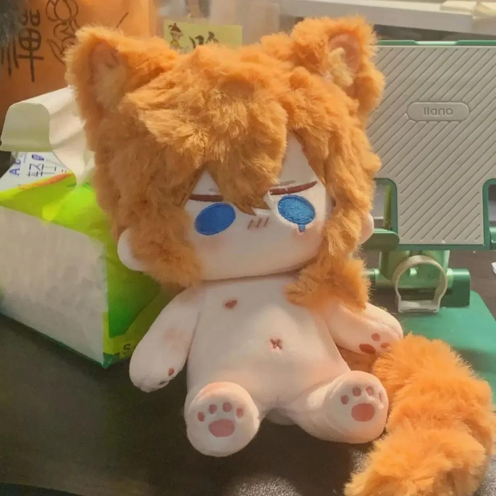 Bungo Stray Dogs Nakahara Chuuya 20cm Cotton Stuffed Doll Toys for Children Adult Collectible Gift Anime Peripheral Plush Puppet