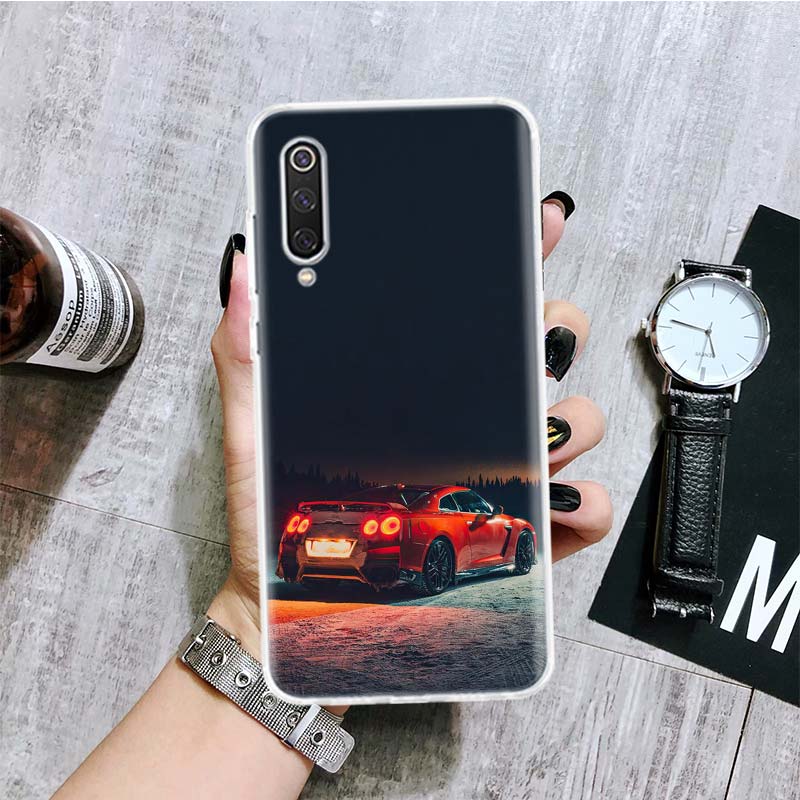 GTR Sport Auto JDM Telefon Fall Für Xiaomi Redmi Hinweis 10 9 8 11 Pro 11T 11S 10S 9S 9A 9C 9T 8T 8A 7 7A 5 Kunst Muster Abdeckung Coque