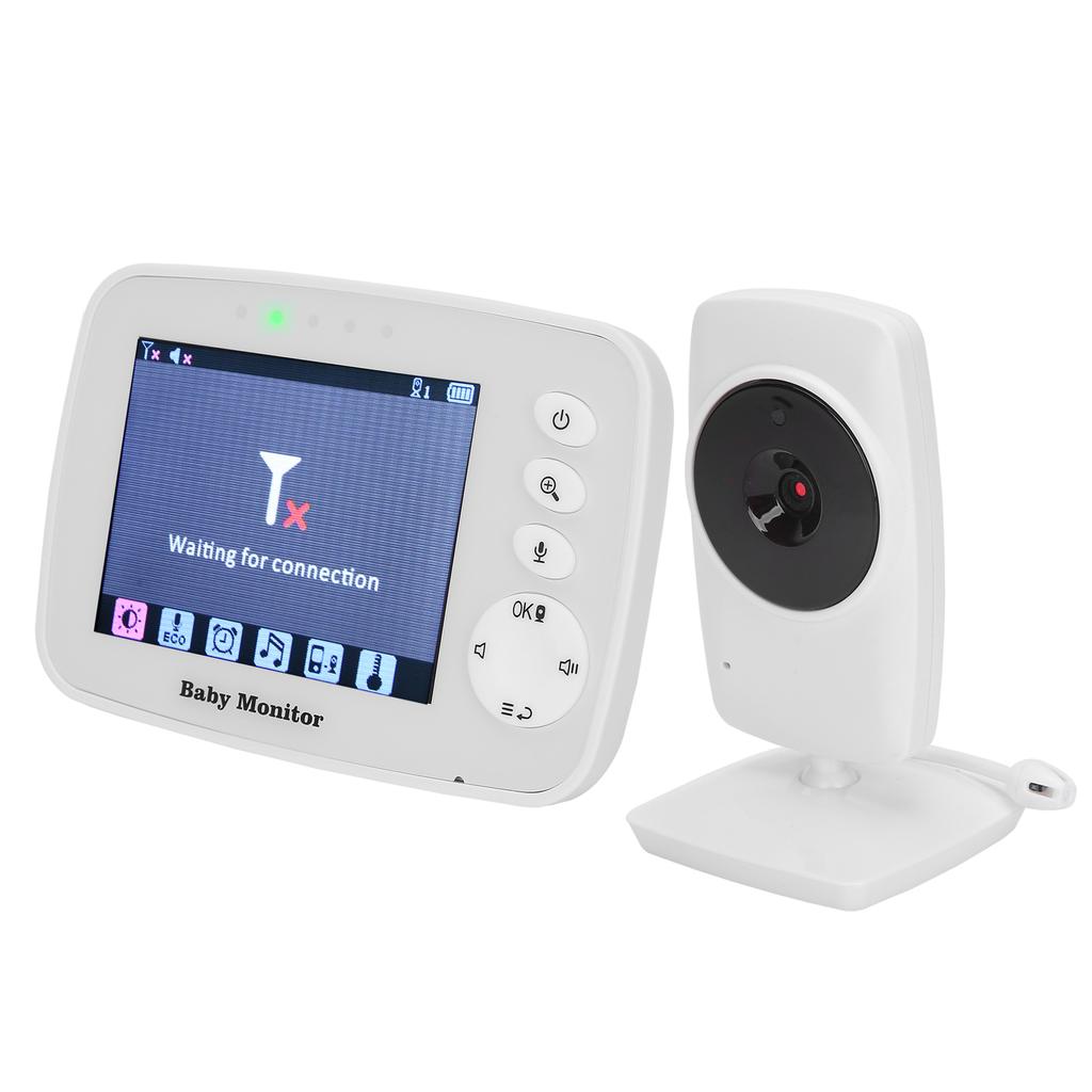 3.2inch Digital Wireless Baby Monitor Music Function Temperature Monitor Video Baby Monitor