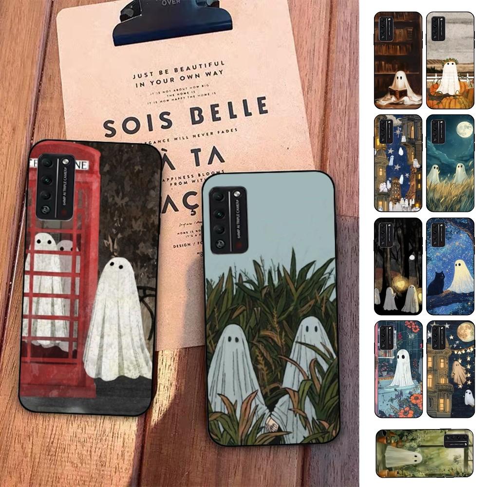 Little Ghost Phone Case For Huawei Honor 10 Lite 9 20 7A 9X 30 50 60 70 Pro Plus Soft Silicone Cover