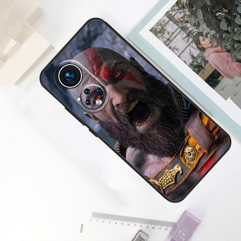 

Kratos God of War For Honor Magic 8 Pro 6 7 Lite Case For Honor 200 400 50 70 90 X8c X8b X9a X9b X9c X9d Win RT Honor Magic7 Pro