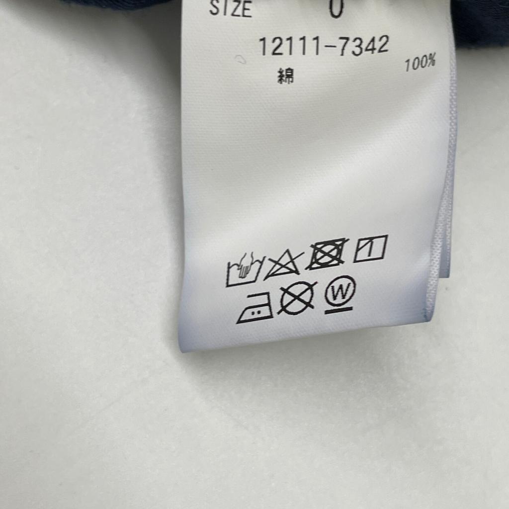 CLANE 12111-7342 Indigo ROUND CUT LOOSE ALL IN ONE Denim Overalls Bottoms O IndigoUsed