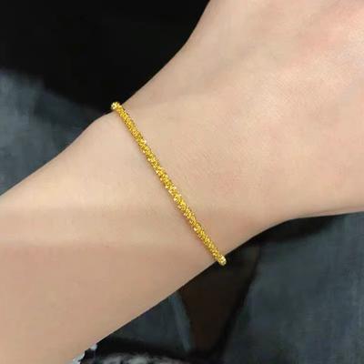 Korea vergoldet Armband Gypsophila Armband Geburtstagsgeschenk Frauen Schmuck Zubehör