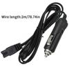 Auto Cigarette Lighter Socket Extension Cord DC Power Cord Power Cables for 12v / 24v Car Refrigerator Car Fridge Freezer